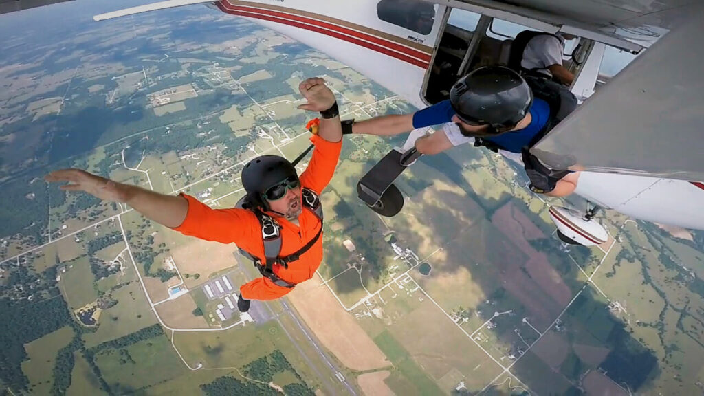 Skydiving image