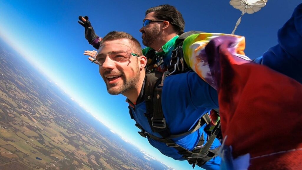 Skydiving image