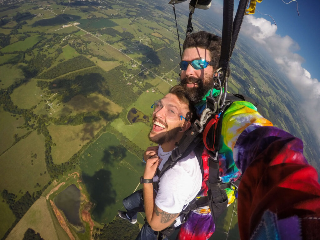 Skydiving image